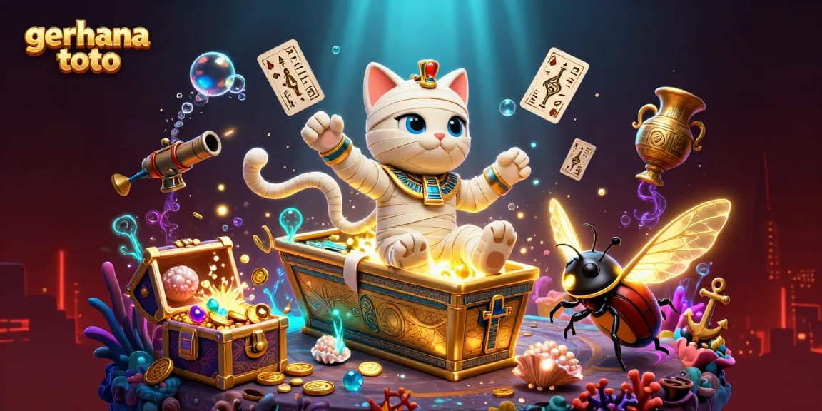 Rasakan keseruan gerhana toto dengan slot online yang mudah dan nyaman dalam ilustrasi 3D yang menarik.