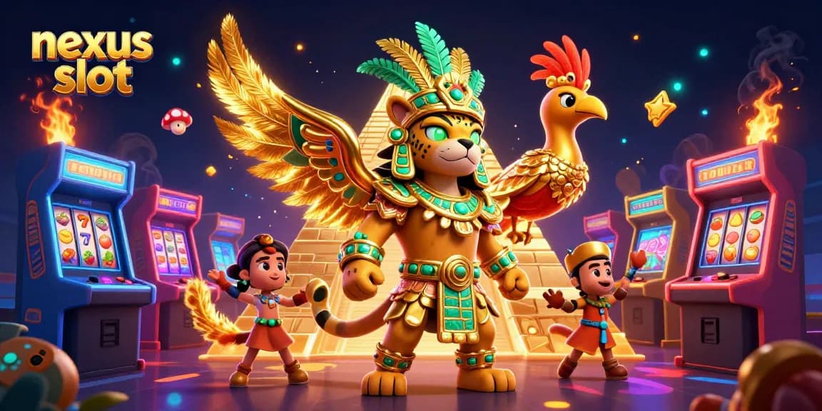Play the exciting nexus slot game with vibrant visuals and dynamic gaming elements.