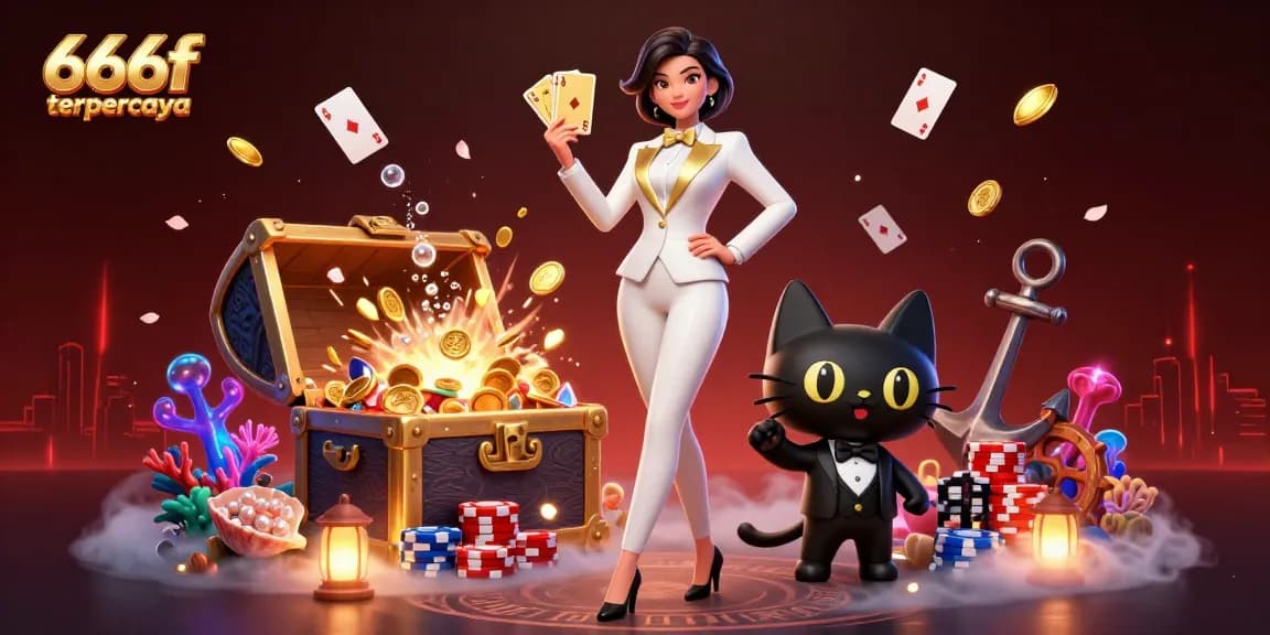 Experience the vibrant gaming world at 666f terpercaya with exciting cards and treasures.