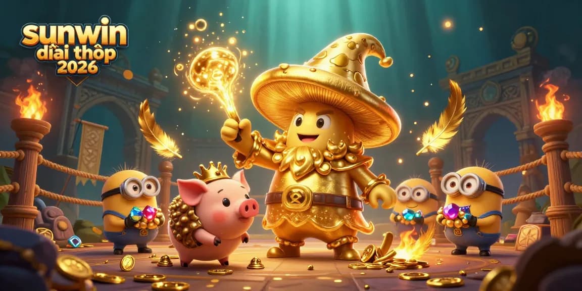 Experience winning adventures at sunwin đổi thưởng 2026 with gold and treasure-themed gameplay elements.