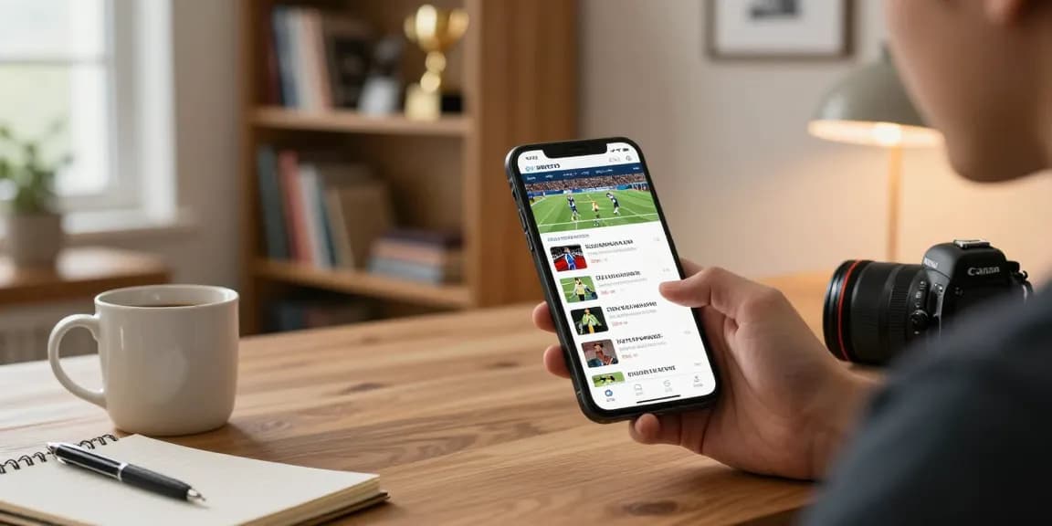 IKNTOTO memberikan informasi terkini olahraga melalui smartphone di lingkungan yang nyaman.