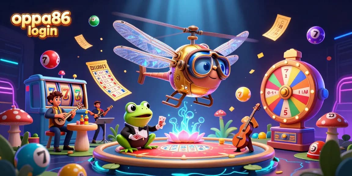Join the fun at oppa86 login and experience vibrant casino action with colorful games and characters.