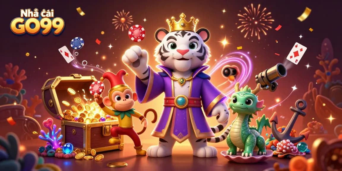 Experience thrilling bets with Nhà cái GO99 as fortune and fun unfold in an engaging casino scene.