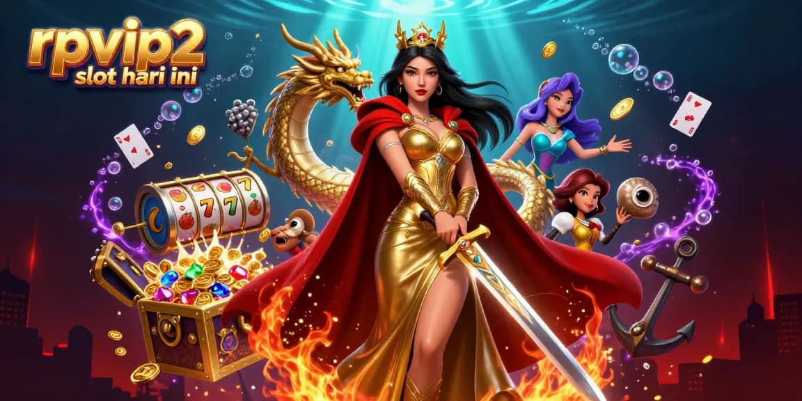 Experience the excitement of rpvip2 slot hari ini with stunning slot reels and vibrant game elements.