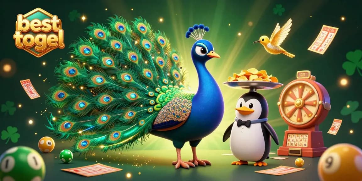 Play lottery games at besttogel with a vibrant and engaging 3D celebration of luck and opportunities.