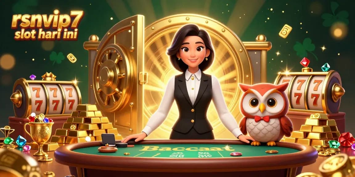 Experience thrilling gameplay with rsnvip7 slot hari ini, featuring vibrant characters and dazzling casino elements.