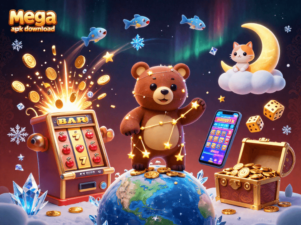 Muat turun mega apk dengan slot bertema menarik dan peluang menang besar dalam suasana kasino yang meriah