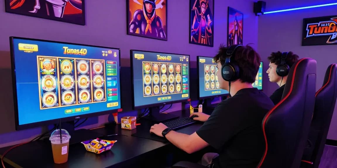Experience the excitement of Tunas4D gaming with immersive slot action and vibrant visuals.