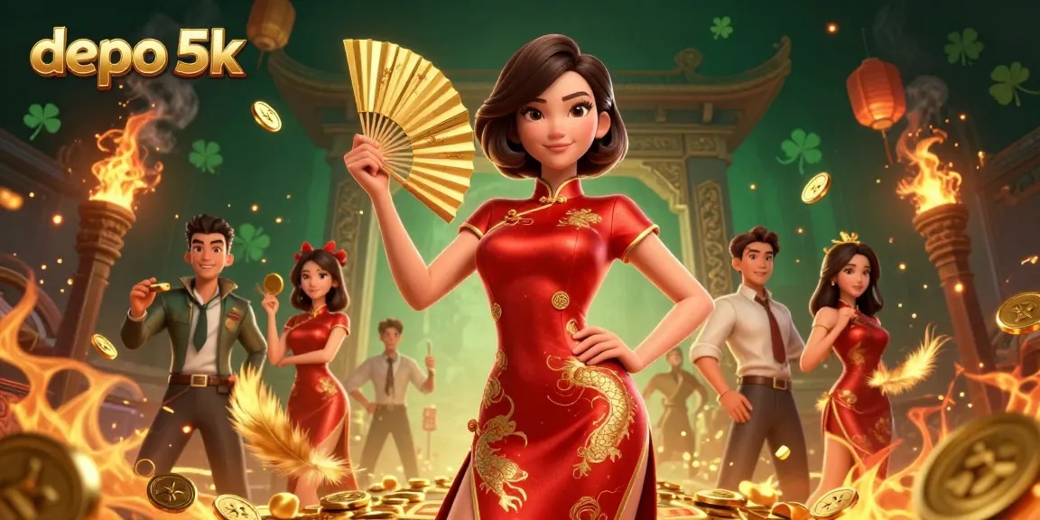 Spin to win with depo 5k at a stunning online casino featuring vibrant visuals and dynamic gameplay.