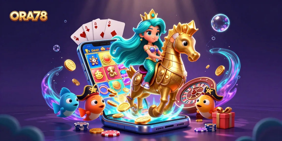 ORA78 menawarkan pengalaman permainan kasino online yang menarik dengan grafis 3D yang menakjubkan.