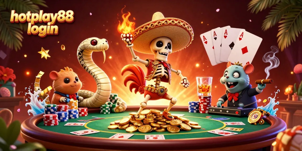 Menangkan big jackpot di hotplay88 login dengan suasana kasino yang energik dan penuh warna.