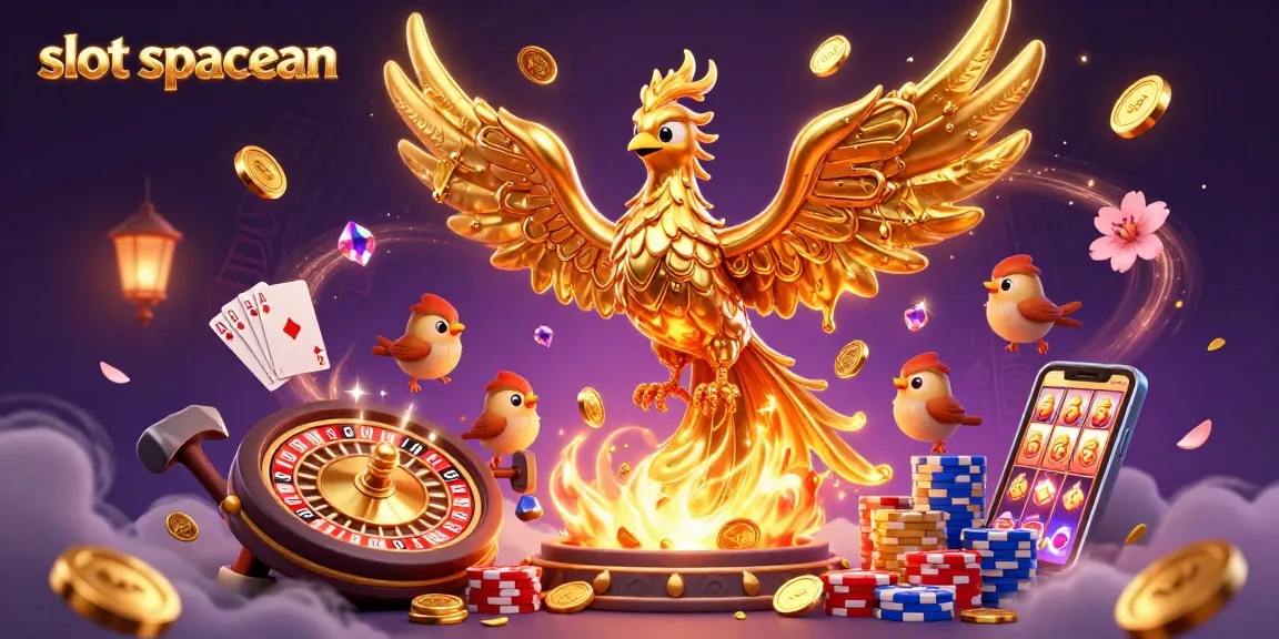 Join the adventure in slot spaceman, featuring golden phoenix and cascading winnings.