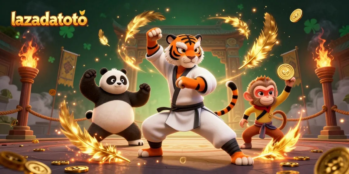 Lazadatoto invites players to bet with excitement in a vibrant 3D illustration of luck and strategy.