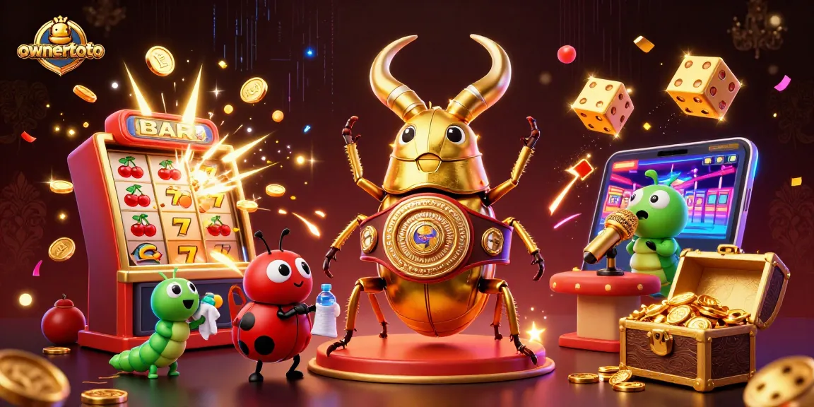 Mengakses keseruan bermain di ownertoto dengan mesin slot yang mengeluarkan jackpot dan karakter menarik.