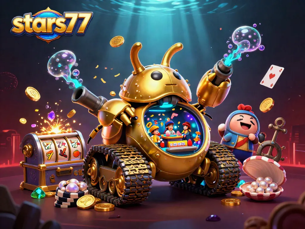 Permainan slot menangkan hadiah besar di stars77 dengan mesin slot yang menarik dan penuh warna.