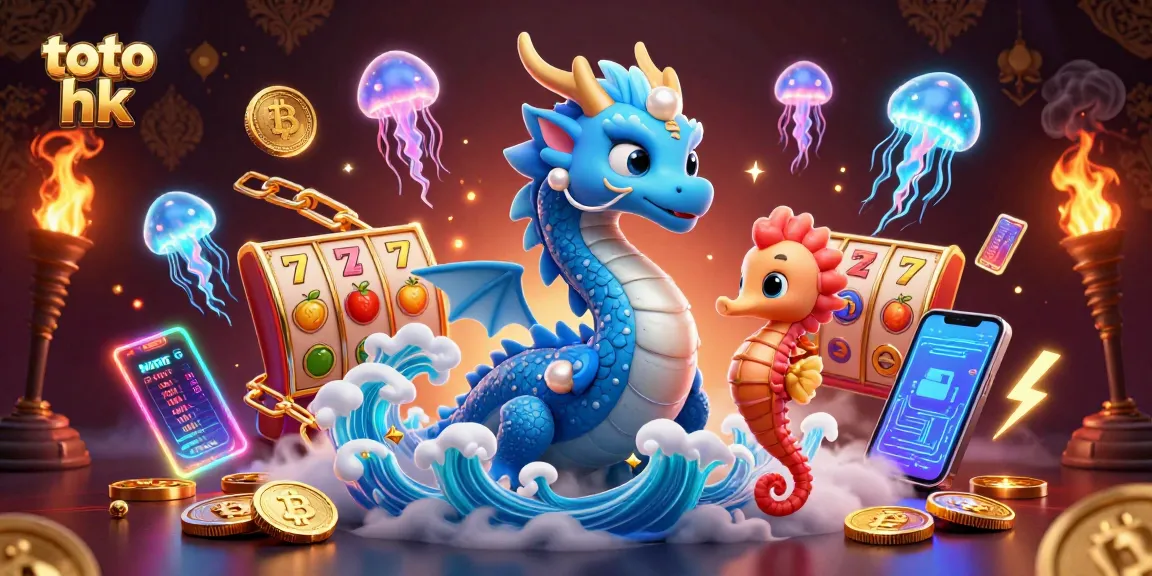 Menggunakan toto hk untuk memenangkan slot jackpot yang diilustrasikan secara 3D dengan karakter laut yang menakjubkan.