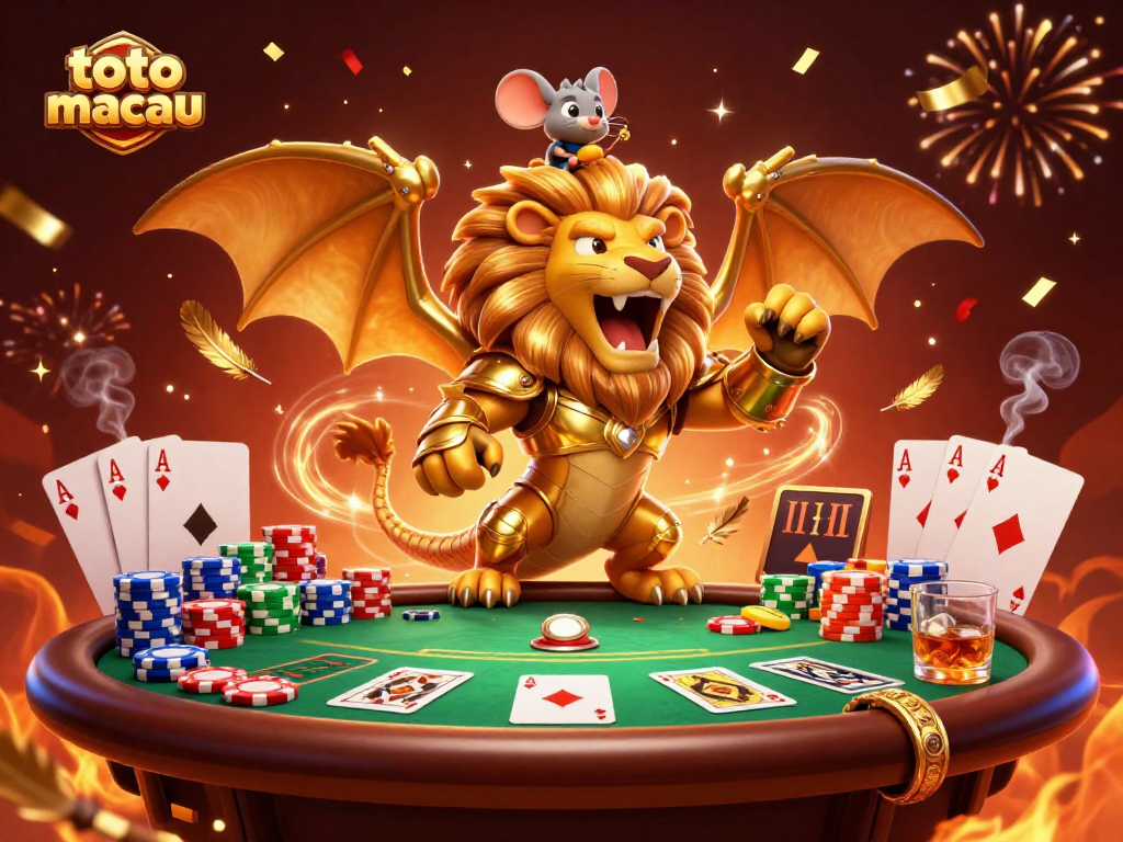 Menangkan permainan poker di toto macau dengan karakter unik dan elemen kasino yang mendebarkan.