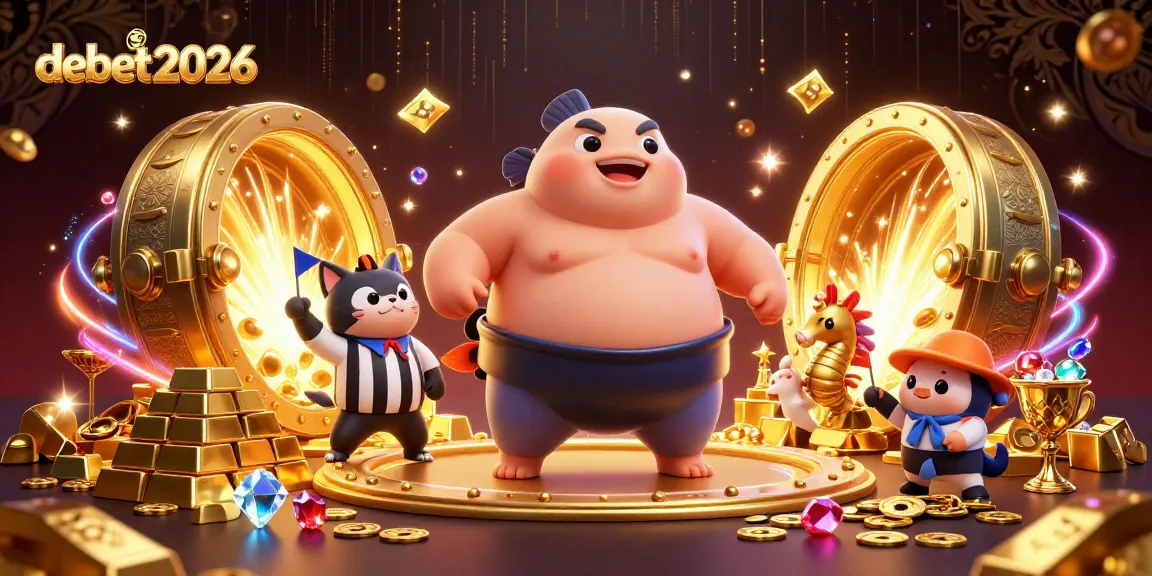 Experience debet2026 with the energized fugu in a vibrant underwater casino scene.