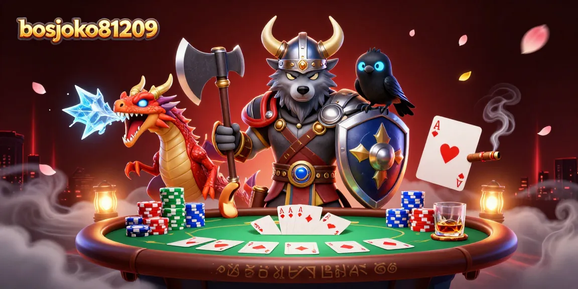 Menangkan hadiah di bosjoko81209 dengan permainan poker yang menegangkan dan seru!