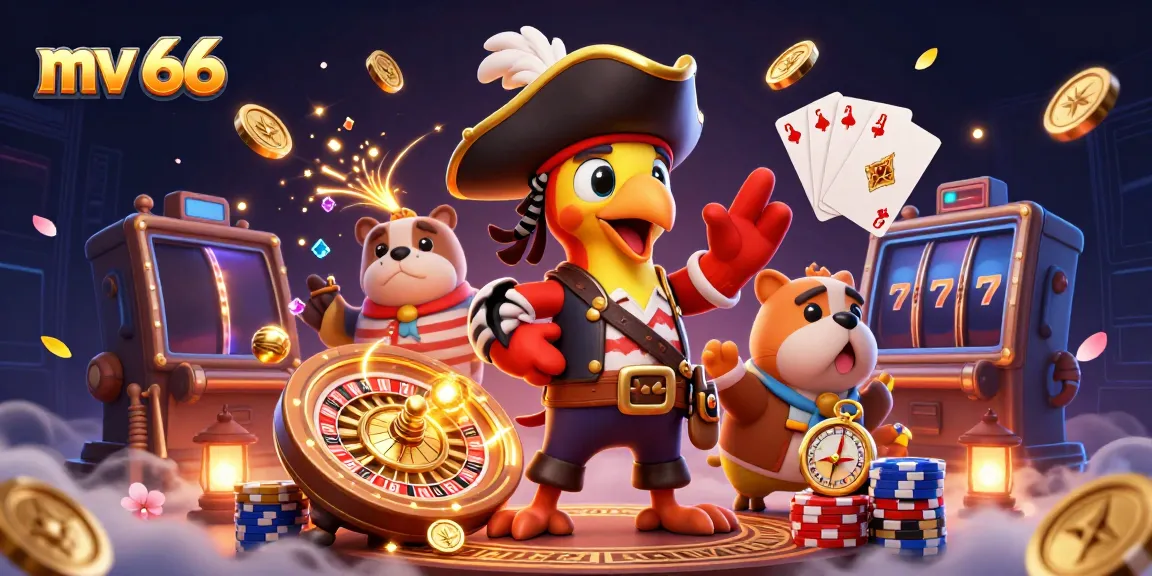 Engage with thrilling casino action at mv 66 featuring sparkling gems and golden coins
