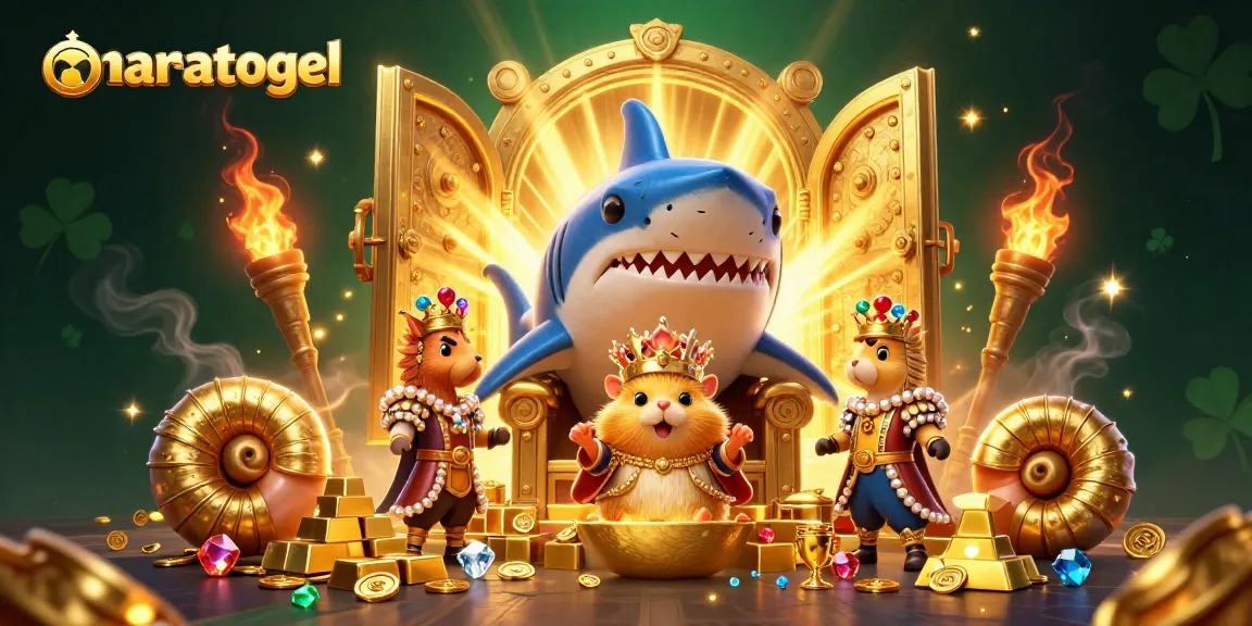 Experience thrilling lottery gameplay with mariatogel's vibrant 3D illustration showcasing excitement and treasure.