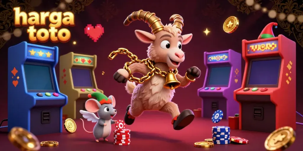 Menang di kasino online dengan harga toto sambil menikmati suasana penuh warna dan karakter unik.