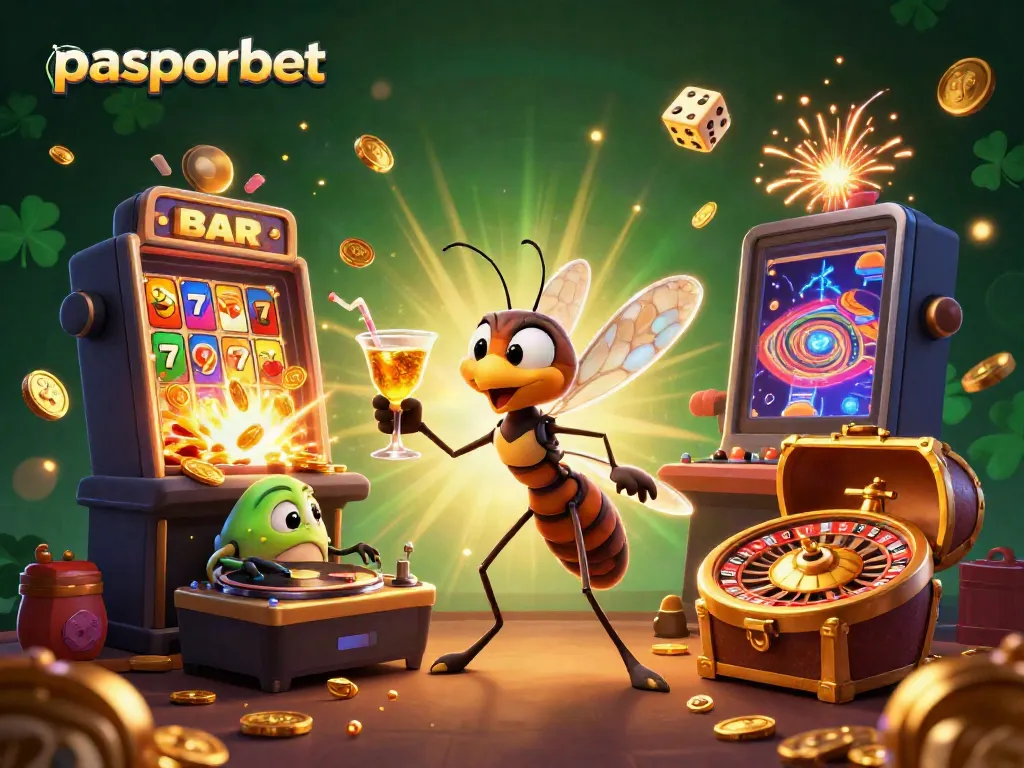 Menangkan permainan di PASPORBET dengan slot machines dan jackpot mengagumkan!