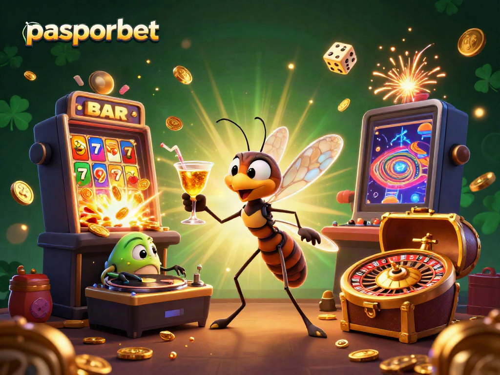 Menangkan permainan di PASPORBET dengan slot machines dan jackpot mengagumkan!