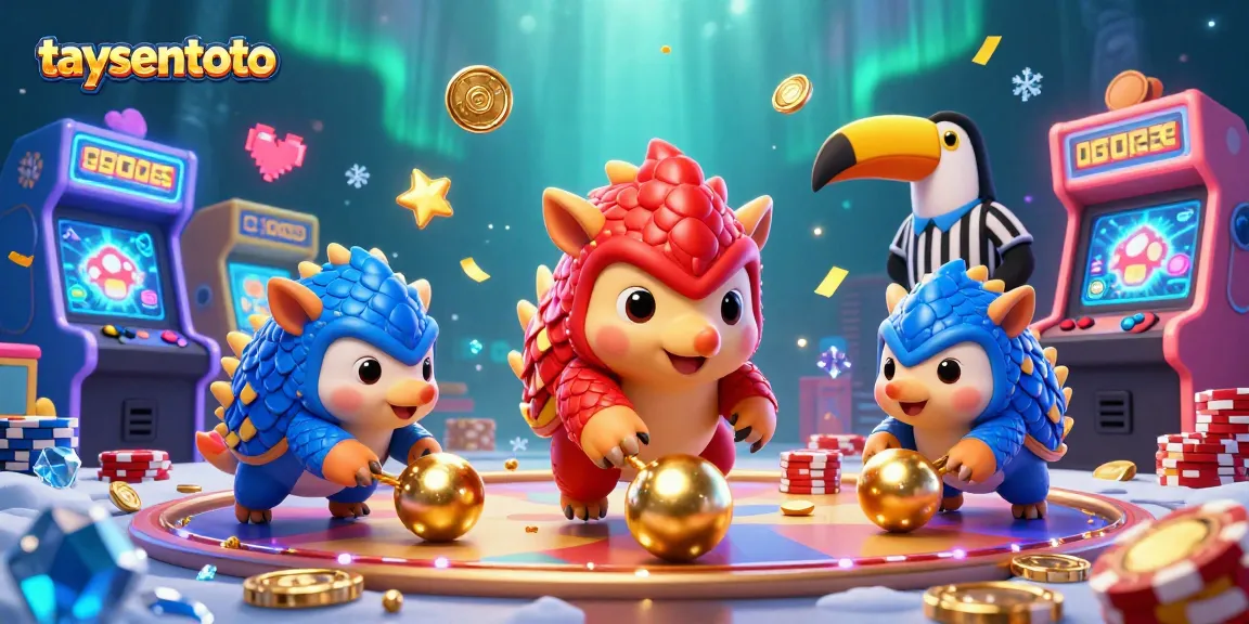 Bola emas digoreng saat beraksi di situs taysentoto dengan pangolins yang menantang ditumpukan chip poker