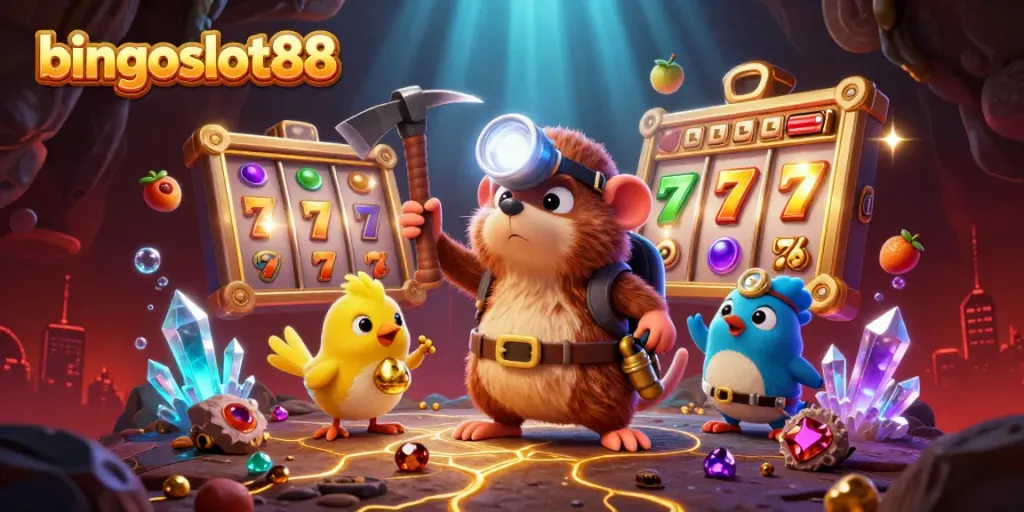 Rasakan keseruan bingoslot88 dengan petualangan penambang bahagia dan slot yang berkilau.
