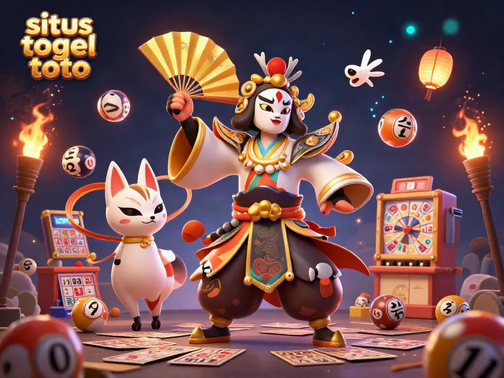 Menangkan angka di situs togel toto dengan ilustrasi 3D yang menarik dan penuh detail.