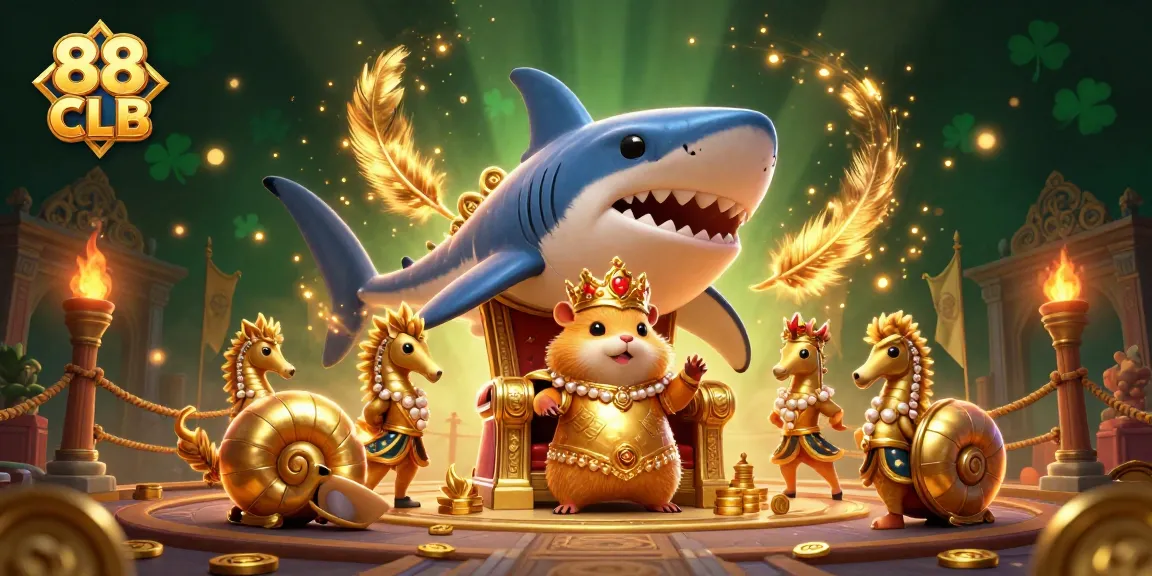 Experience high-stakes action at 88 CLB casino with vibrant characters and symbols.