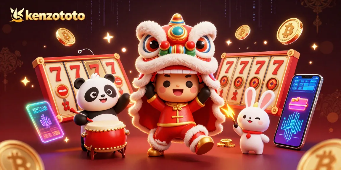 Masuk ke permainan kenzototo dan raih jackpot bersama karakter kartun yang penuh warna dalam suasana kasino meriah.
