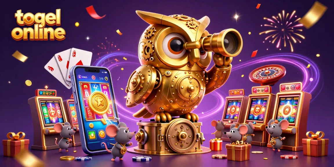 Menangkan togel online dengan mengamati simbol beruntun dalam kasino yang ramai dan berwarna-warni.