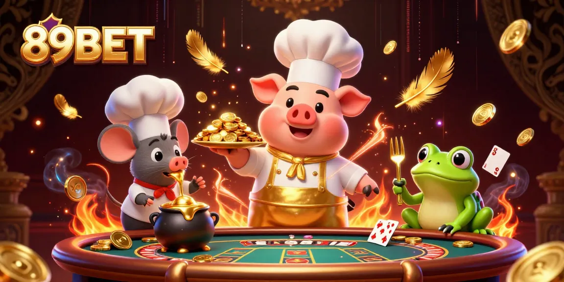 Engage with premium games at 89BET while enjoying a lavish atmosphere of gold coins and celebrations.