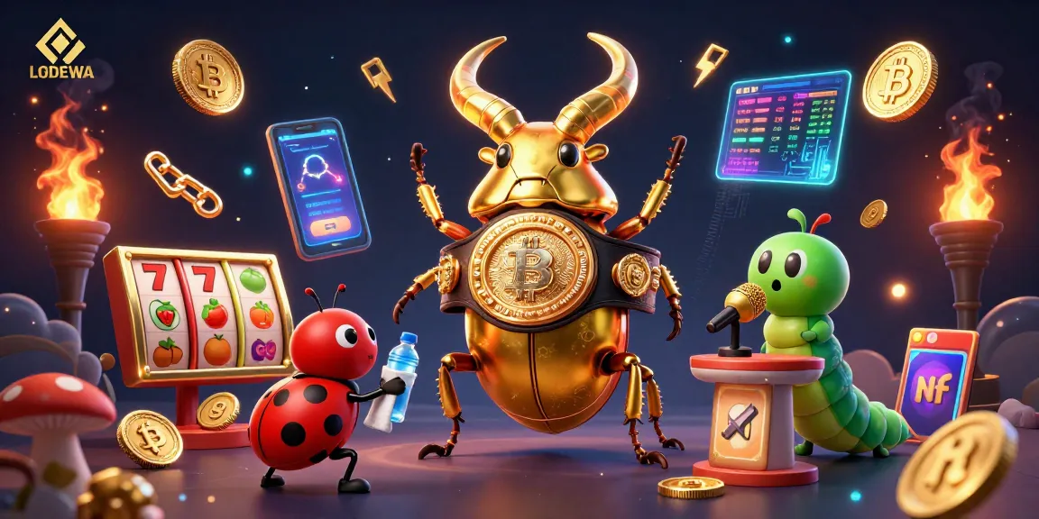 Engage with LGODEWA's thrilling slot battle featuring a golden beetle champion.
