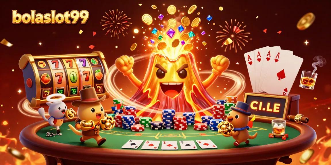 Play slots and win big with bolaslot99 at the vibrant casino experience.