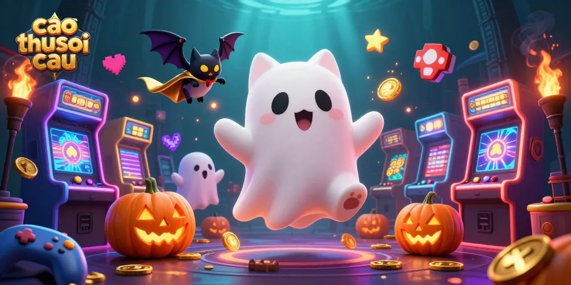 Experience winning strategies with cao thu soi cau in a vibrant haunted casino scene.