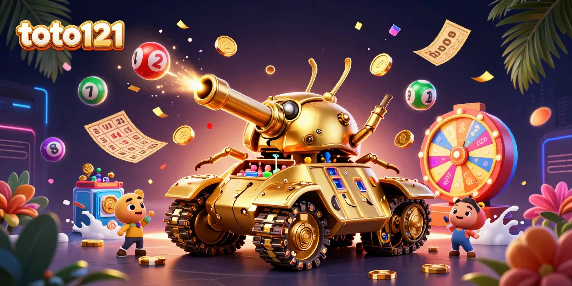 Menangkan hadiah di toto121 dengan kasino mini dalam tank keong emas yang spektakuler.